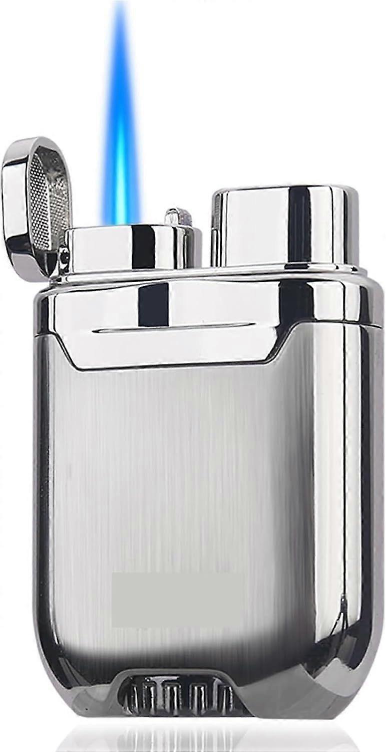 Metal Windproof Jet Lighter with Adjustable Flame