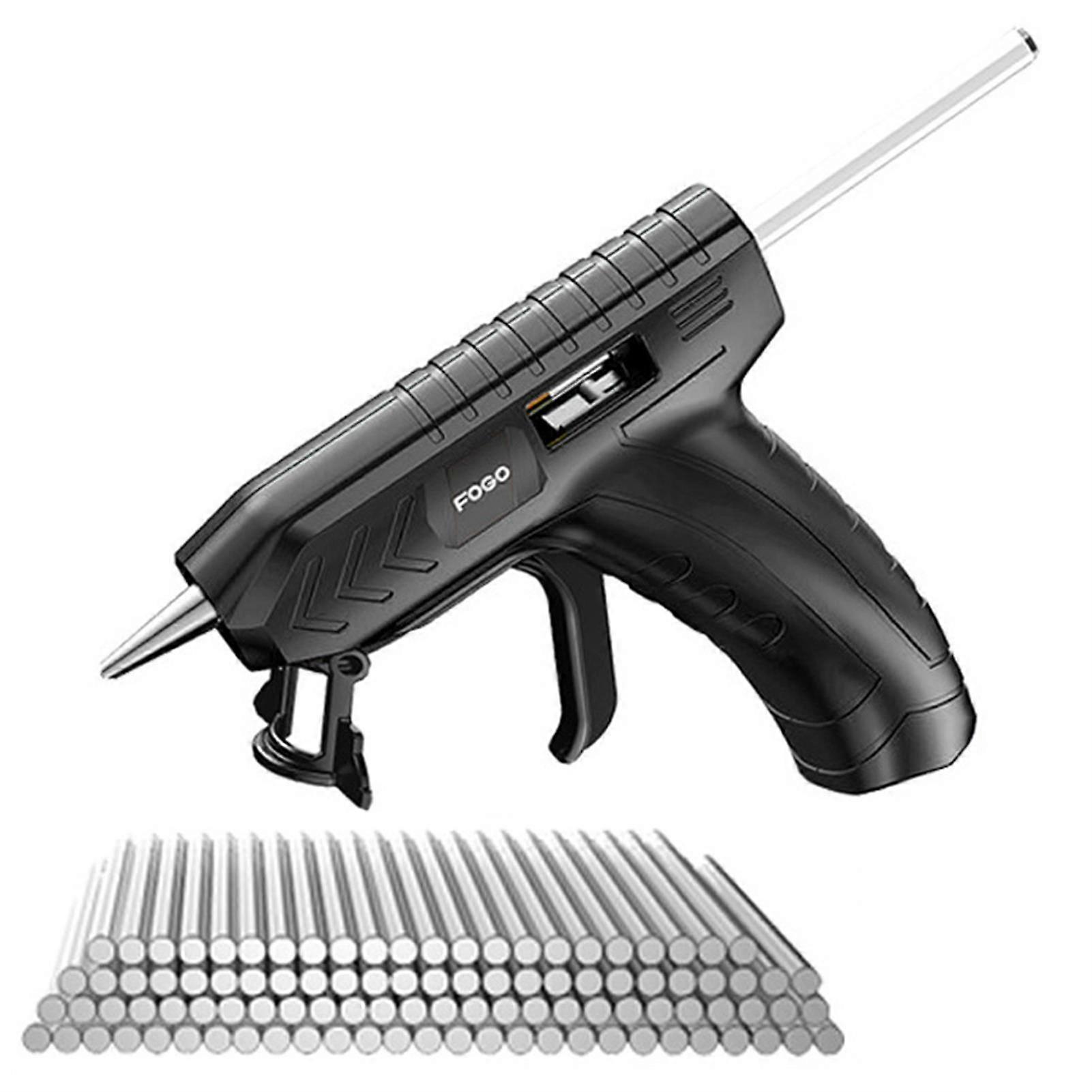 Professional Cordless Hot Melt Glue Machine USB Rechargeable Craft DIY Repairing Tool Kits with Glue-Stick