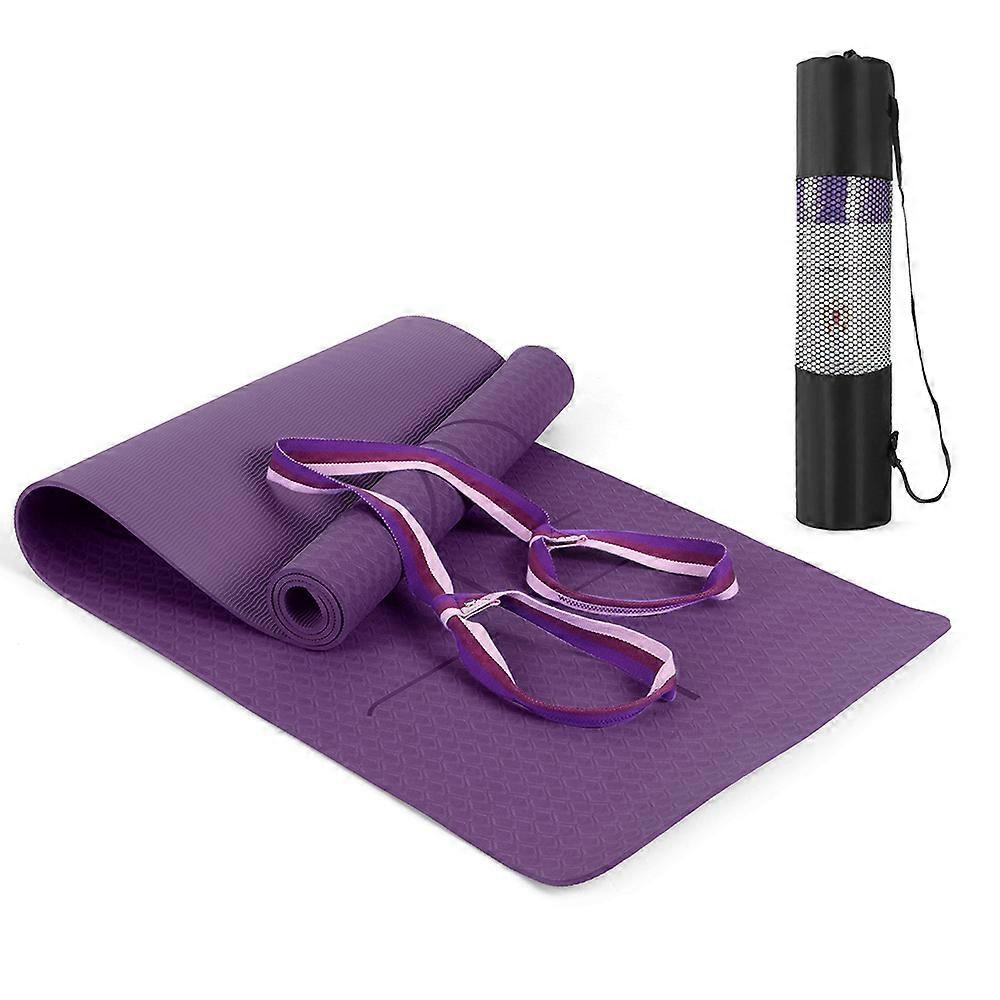 yoga mat 1/4 inch TPE