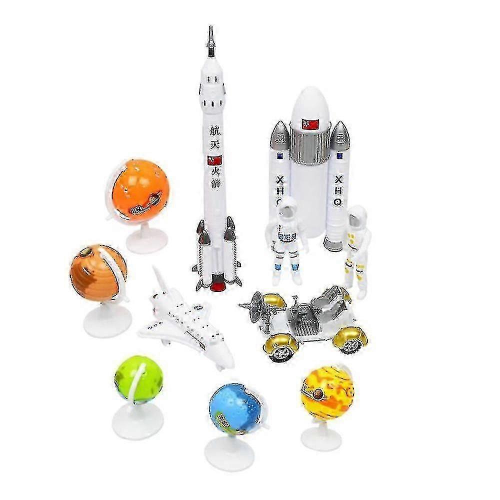 Children's Space Shuttle Toy Set with Astronaut Figure - Rocket Play for Young Explorers