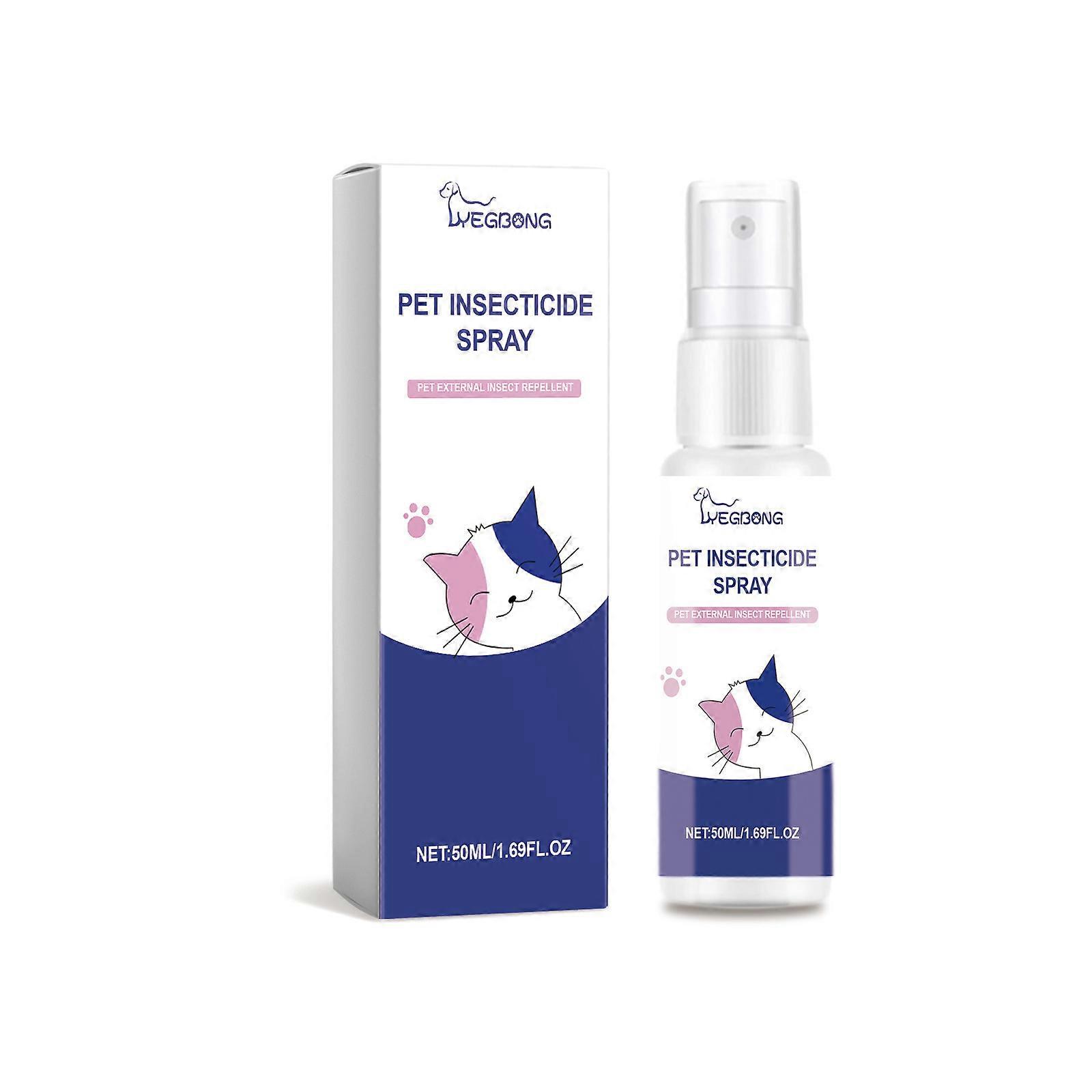 Pet Flea Repellent Deodorizing Spray for Dogs Cats Liquid Formula Anti Flea Body Odor Eliminator Long Lasting