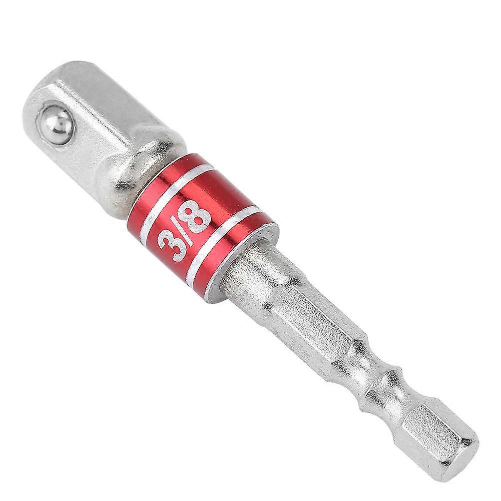 3Pcs Socket Adapter Set 1/4in 3/8in 1/2in Drill Nut Driver Bars