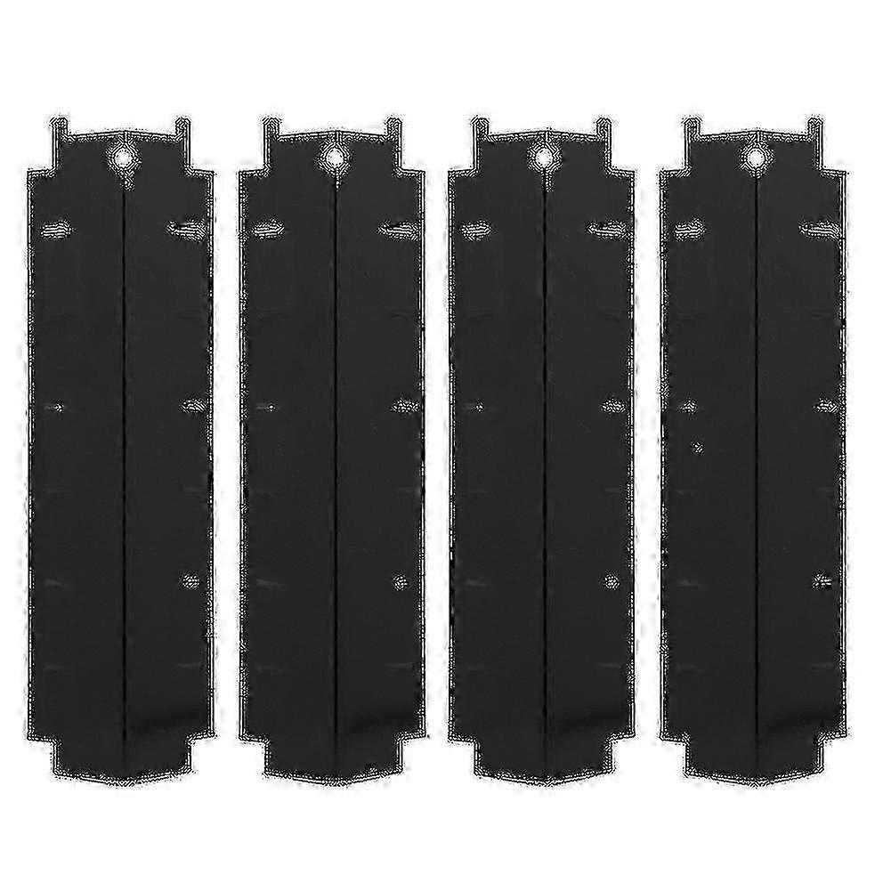 4er-Pack Grill-Heizzelte aus Edelstahl für Grillgeräte