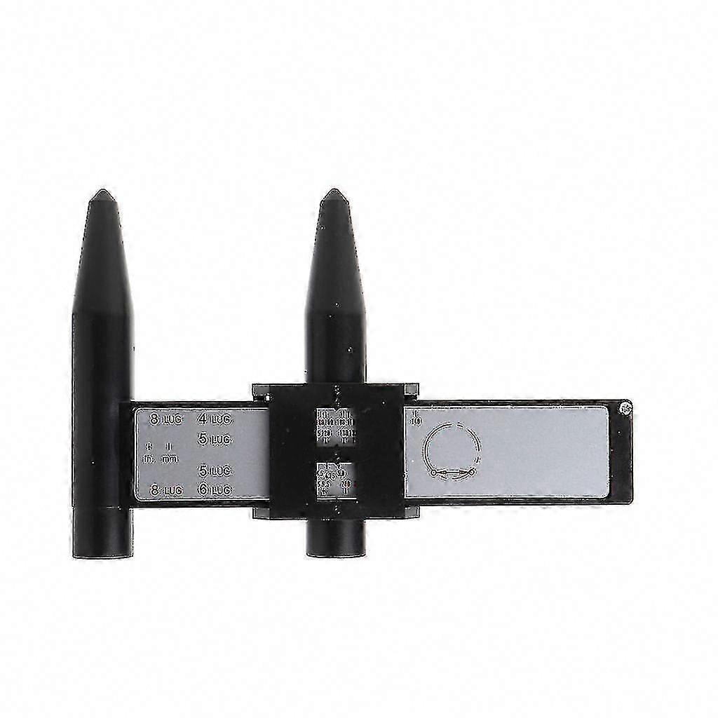 Wheel PCD Gauge Caliper Ruler for Measuring Rim Bolt Circle Holes