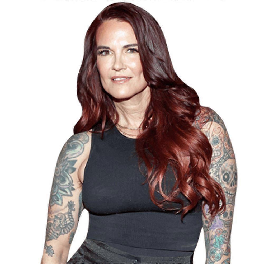 Amy Dumas (Black Outfit) Half Body Buddy Cutout