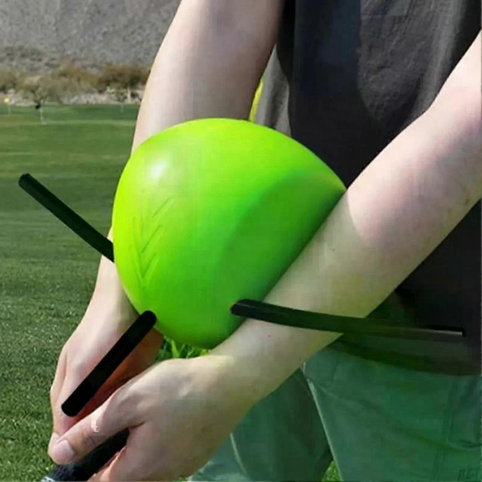 Golf Swing Arm Postures Corrector Golf Swing Trainer Connecting Bal...