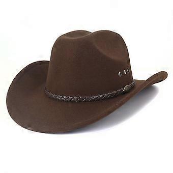 Chapeau de cow-boy western, taille 56 - 58cm, adapté à la plupart des hommes et des femmes