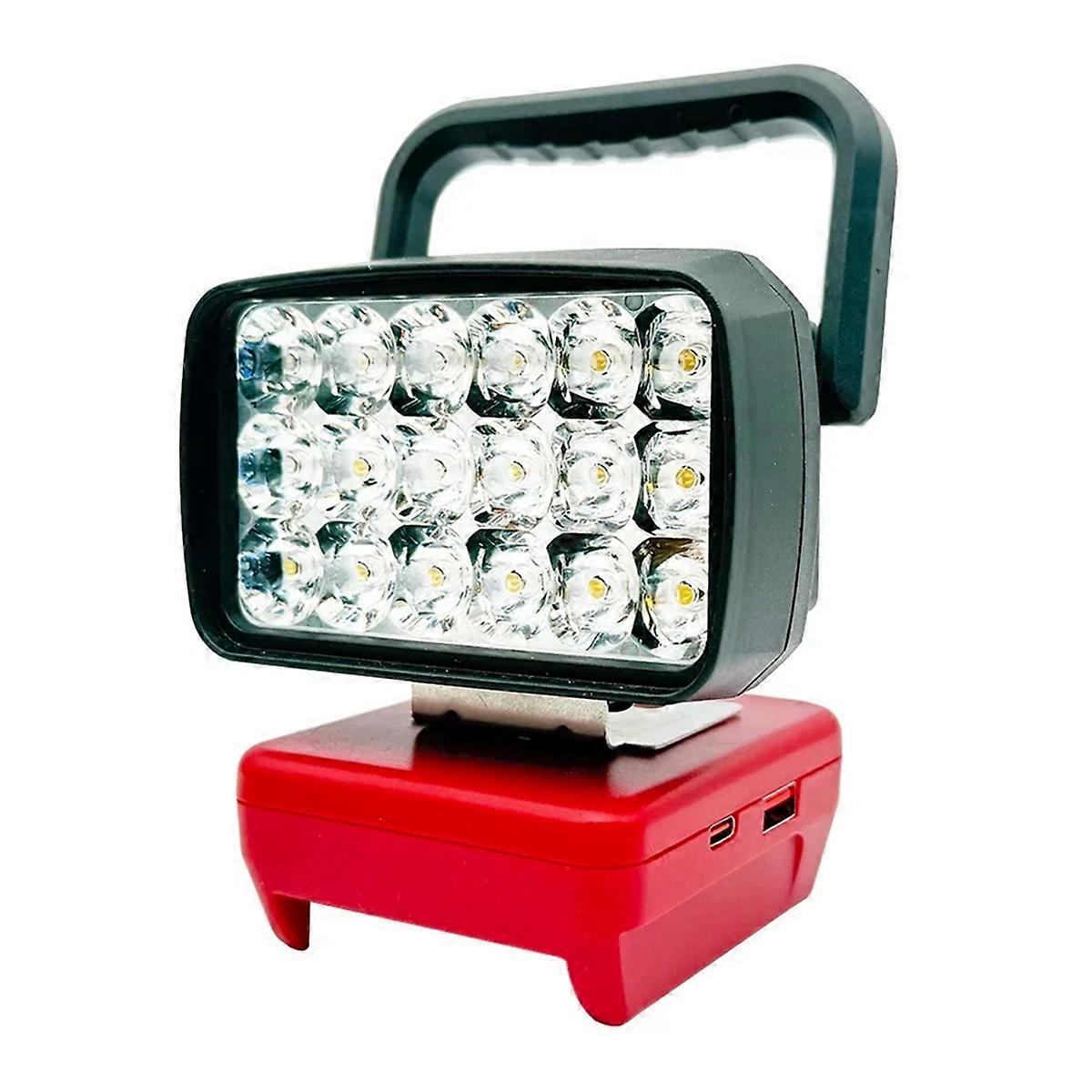 18 Beads LED Work Light Portable Lantern Lamp Spotlight Torch for 18V Li-Ion Battery 48-11-1835 48-11-1890