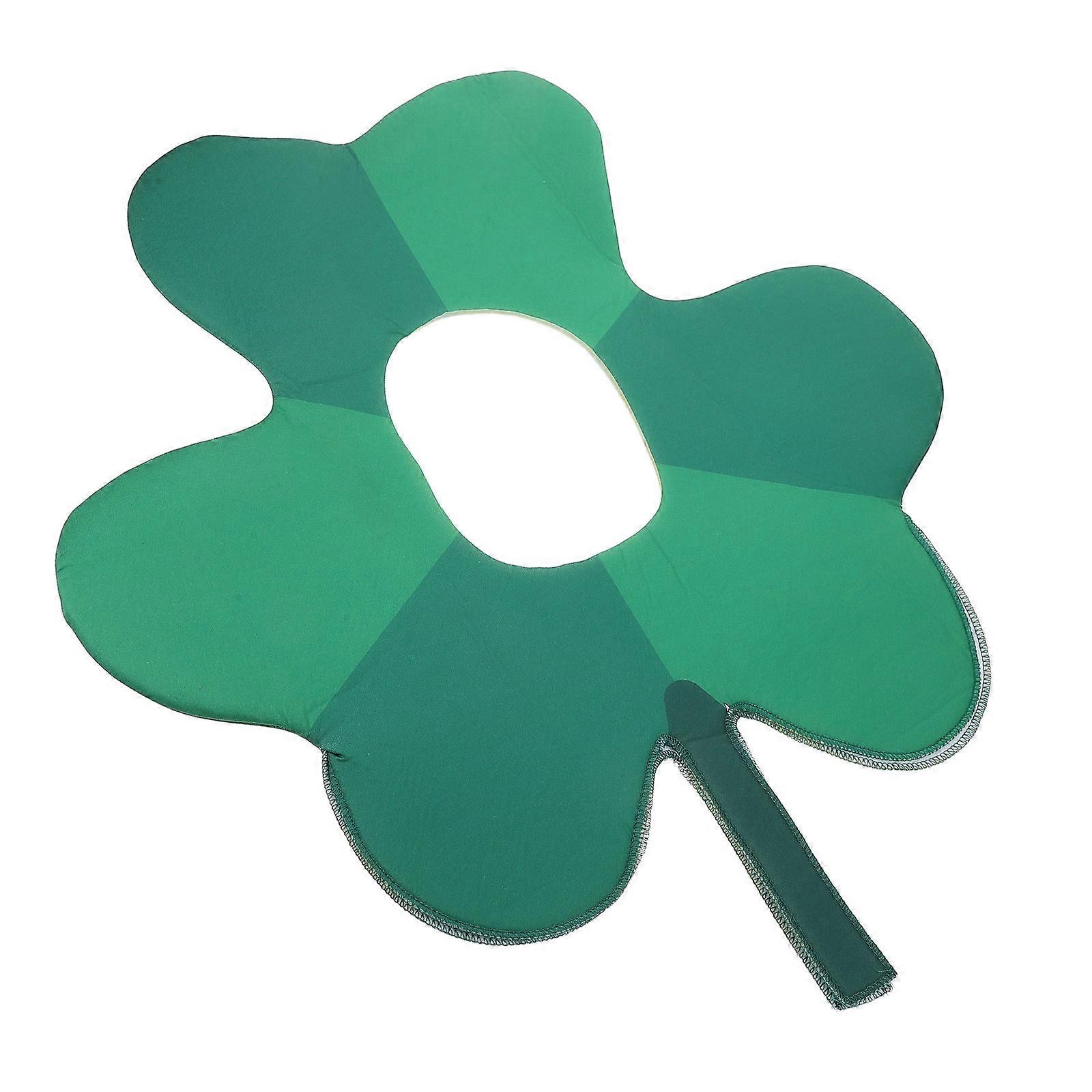 Green Shamrock Headband for Party Comfortable Polyester St Patrick's Day Hat with Unique Design