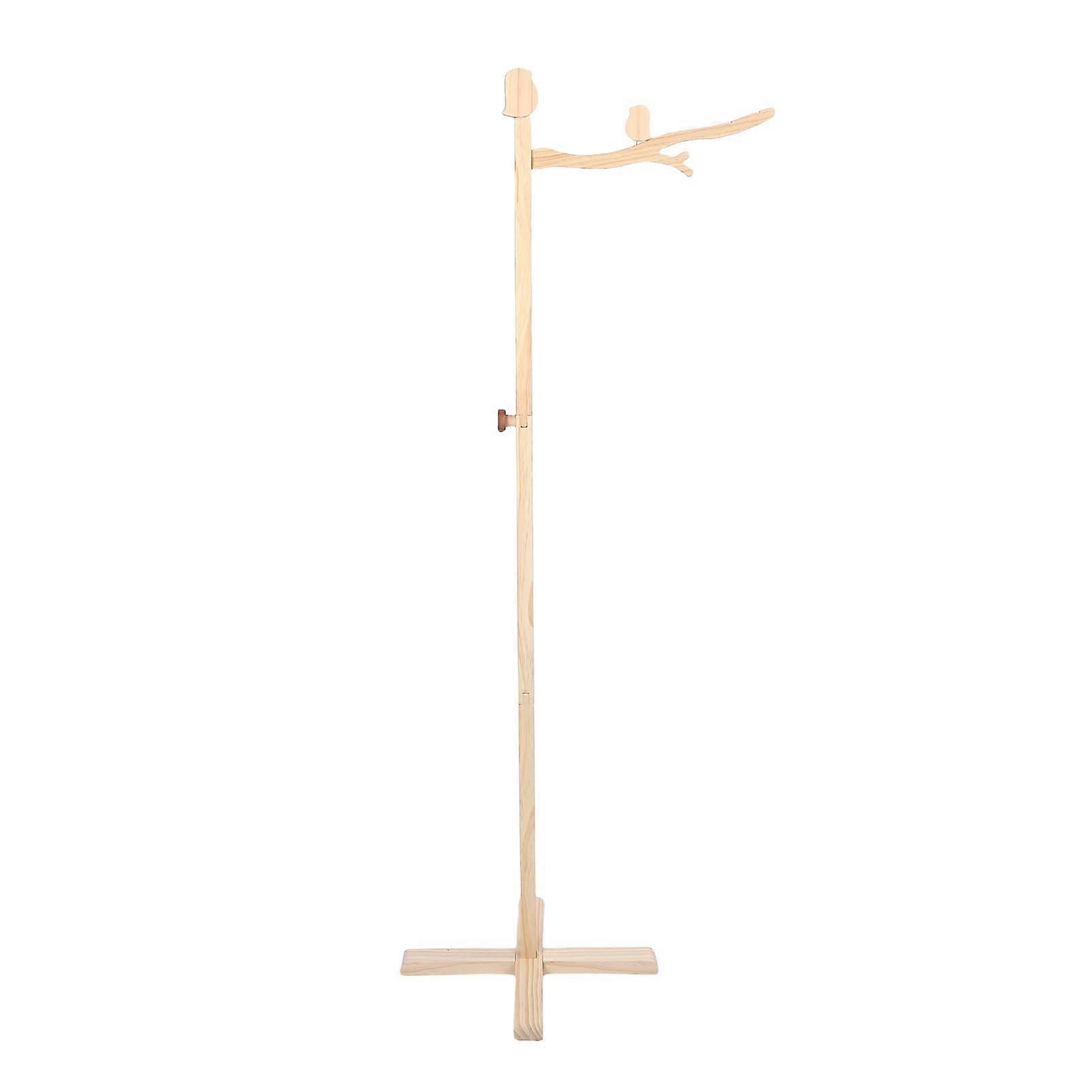 Wooden Floor Standing Crib Mobile Arm Stable Support Multifunction Toy Holder Compatible With Cribs Grade Materials