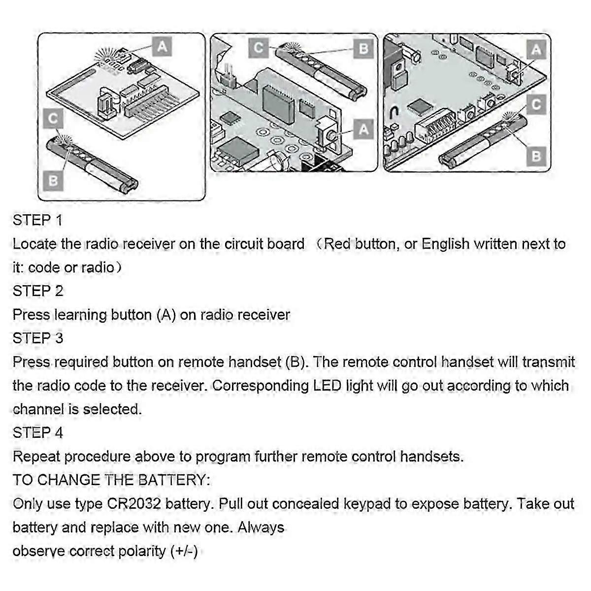2Pcs 868MHz Garage Door Remote Control Opener for SOMMER 4026 4020 TX03-868 Series