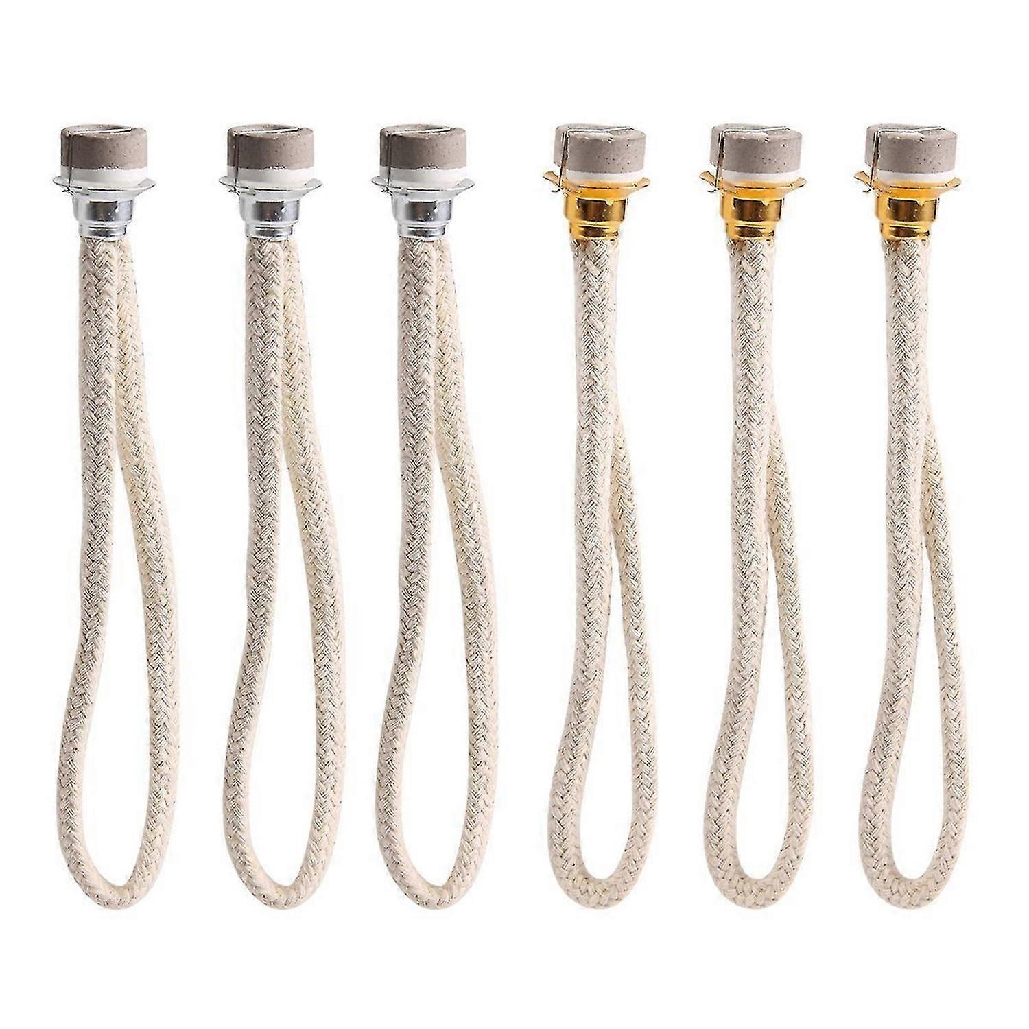 6Pcs Catalytic Wick Replacement Oil Lamp Wick Replacement Wick