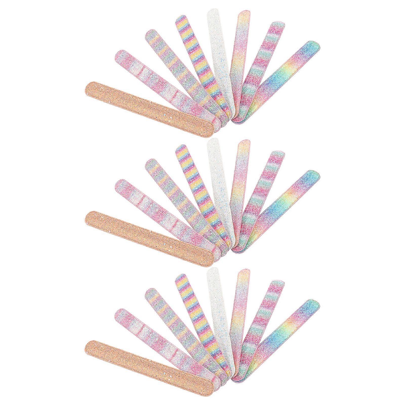 Sparkly Glitter Slap Bracelets for Kids Snap Bracelets Party Decoration 72Pcs