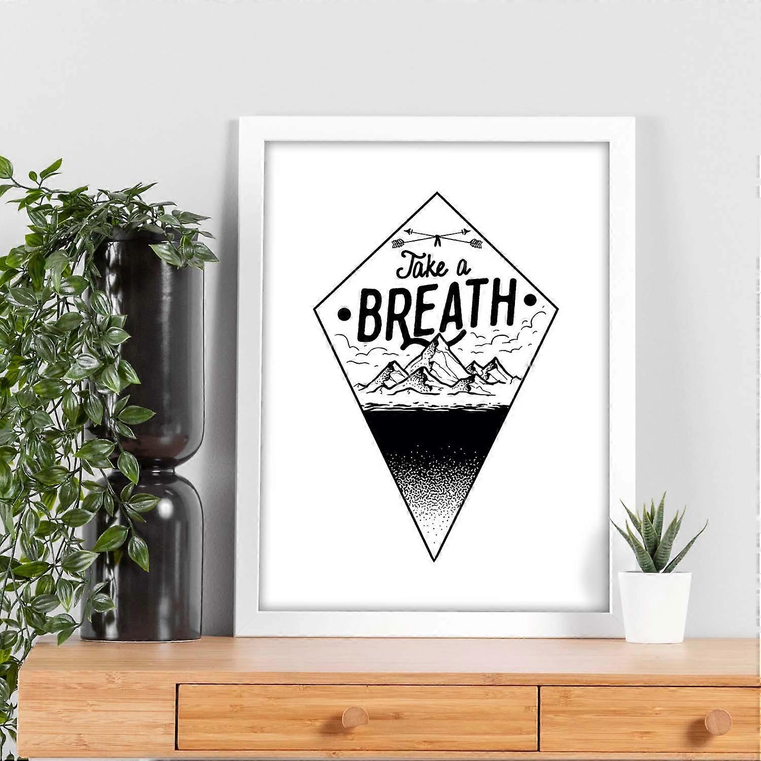 Feuille décorative Respira