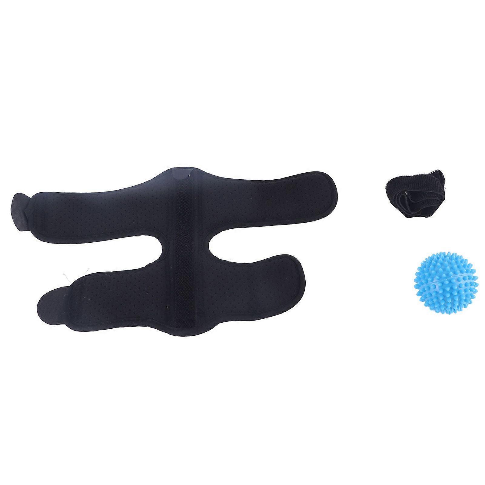 Adjustable Plantar Fasciitis Dorsal Night and Day Splint with Spiky Massage Ball
