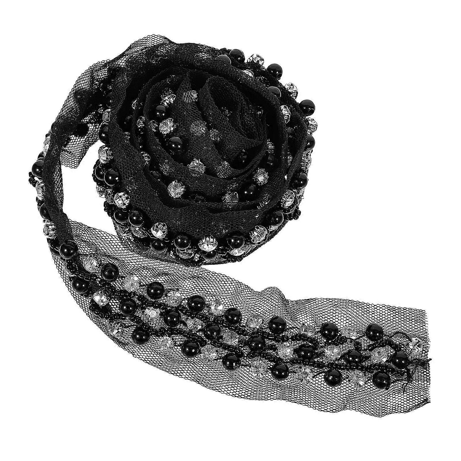 Pearl Ribbon Decorative Lace Trim for Sewing Clothes Accessory