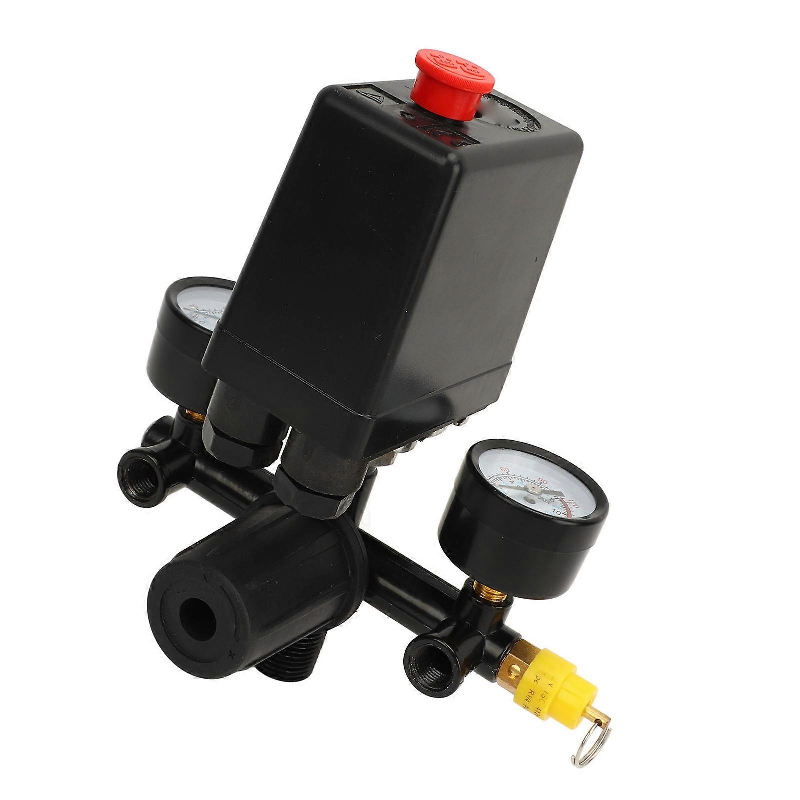 Air Compressor Pressure Switch 0-180PSI Zinc Alloy Brass Kit