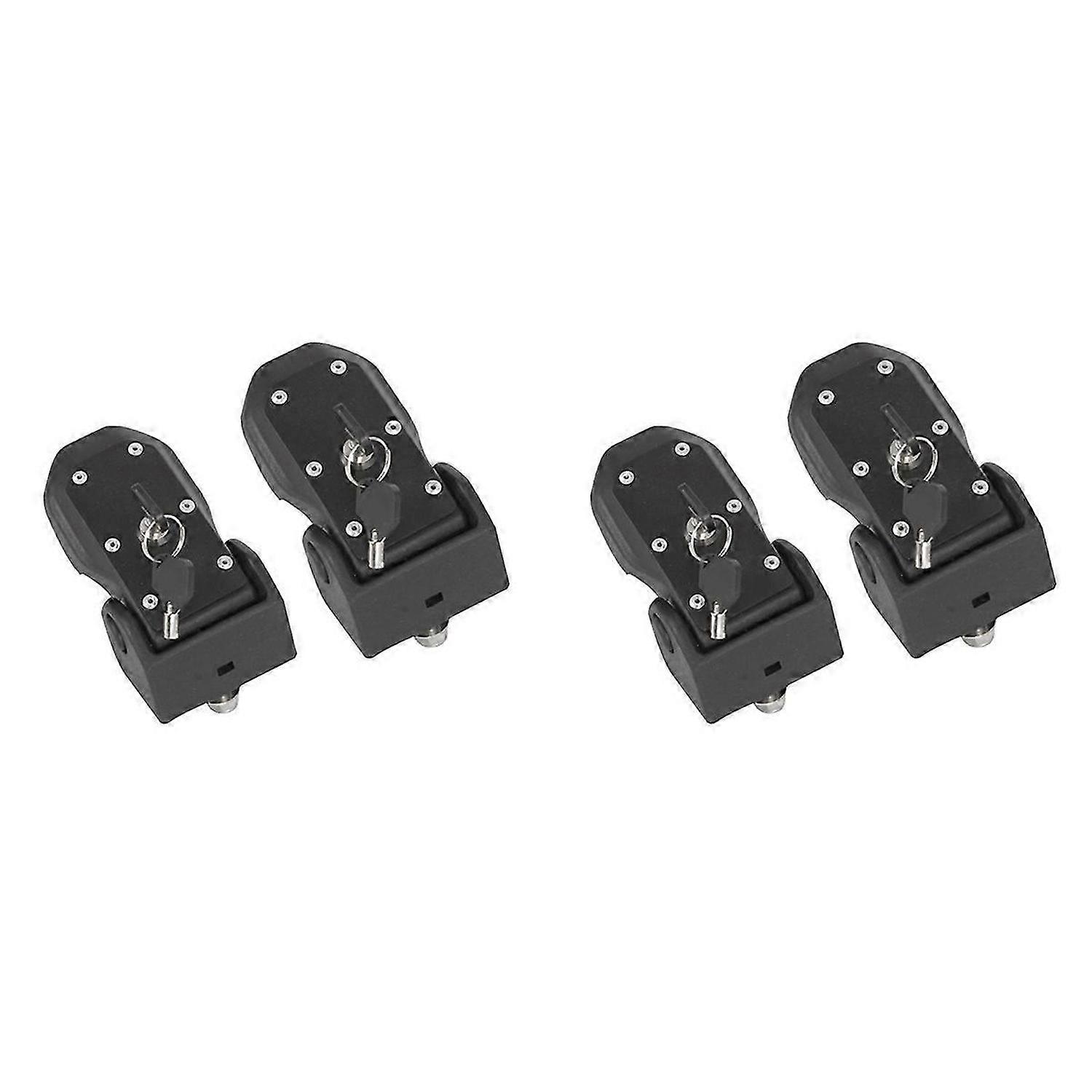 Engine Hood Latch Lock Catches Kits for JK 07-17 JL