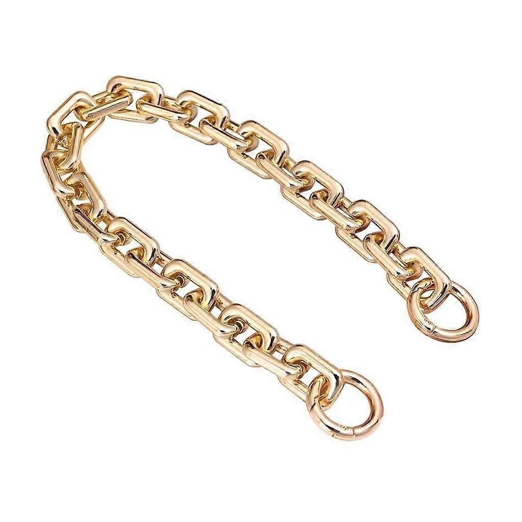 Handbag Handle 40/60cm Adjustable Bag Strap Purse Replacement Chain, Acrylic Gold GD-60