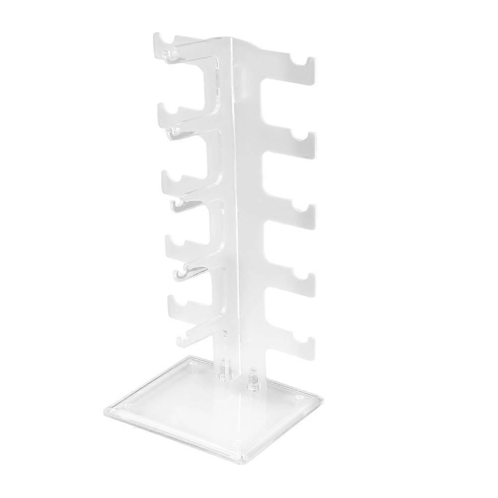 Acrylic Sunglasses Organizer Glasses Display Stand for Displaying 5Pcs