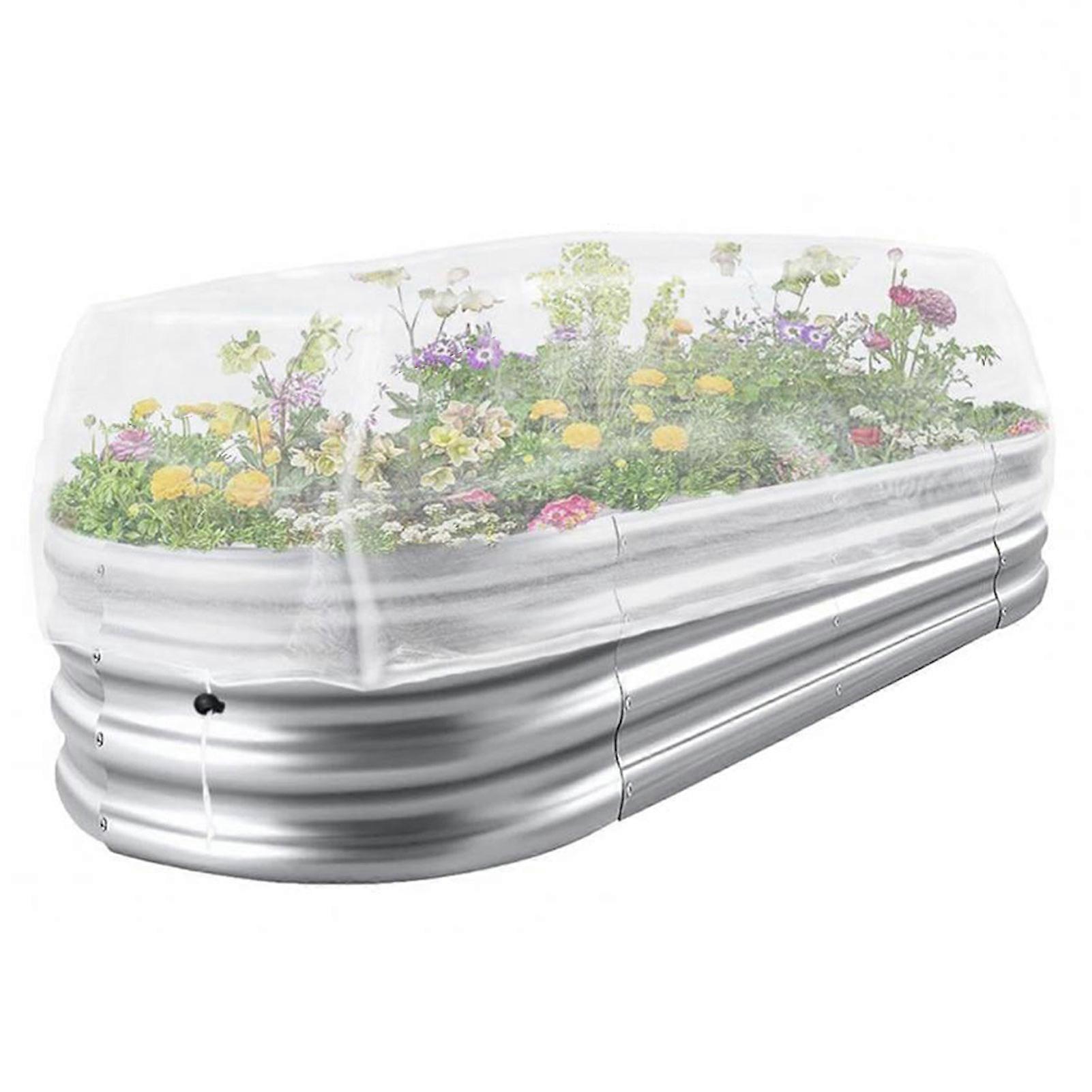 Breathable Rectangular Floral Net Drawstring Design For Quick Secure Installation. for Home Backyard