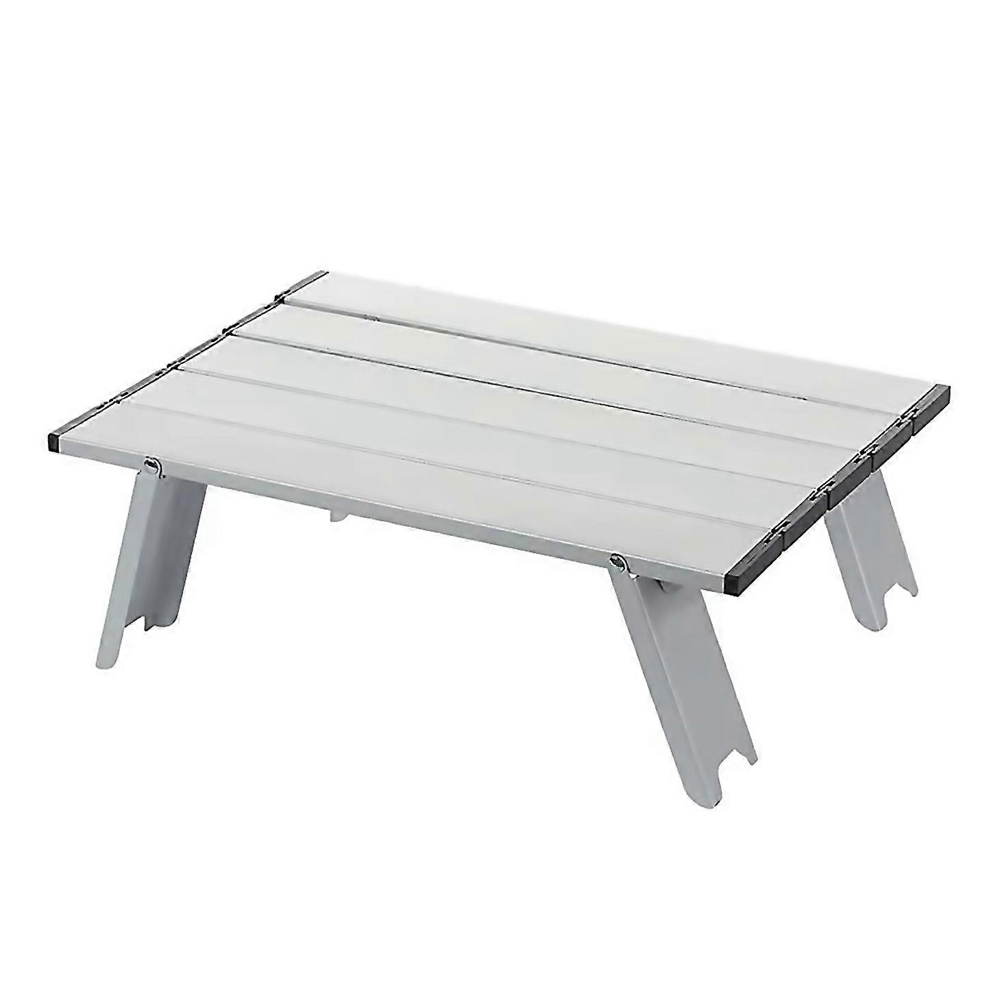 For Portable Camping Table Ultralight Aluminum Alloy Foldable Design