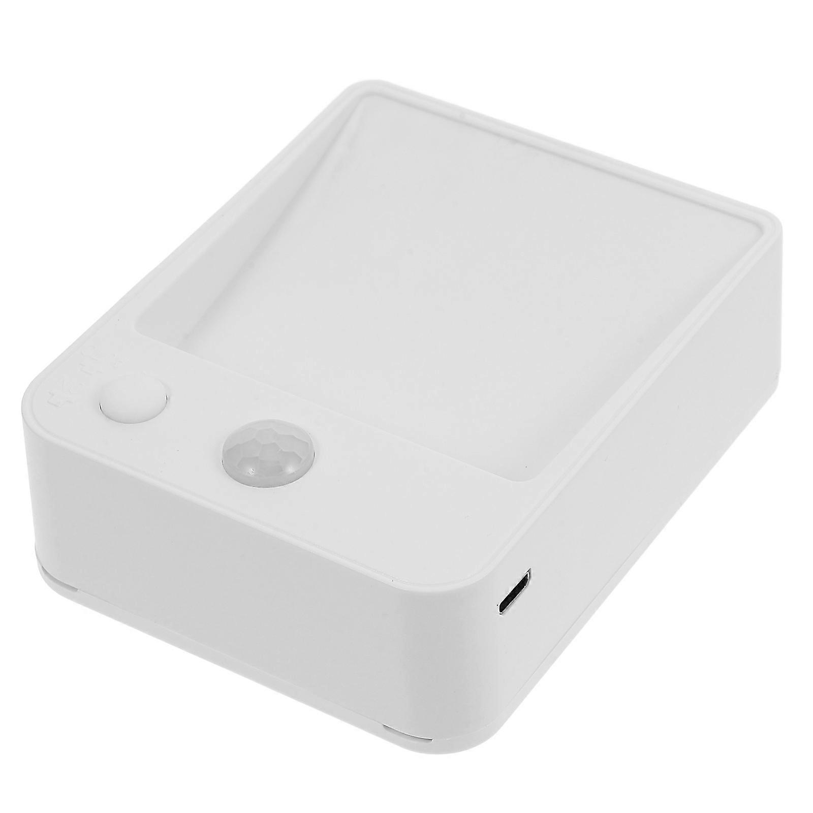 Motion Sensor Night Light Square Shaped LED Wall Lamp for Entrance