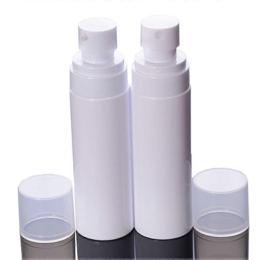 Pump Bottles and Spray Bottles White Multipurpose Set 6Pcs for Storage