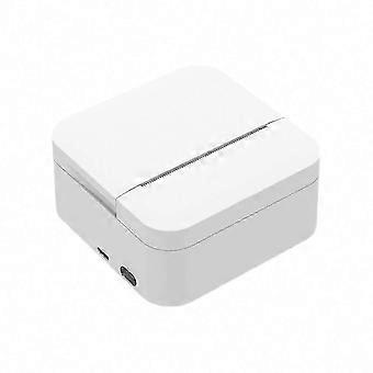 Bærbar Bluetooth-klistermærkeprinter - Mini termisk fotoprinter til Android og iOS, intet blæk nødvendigt