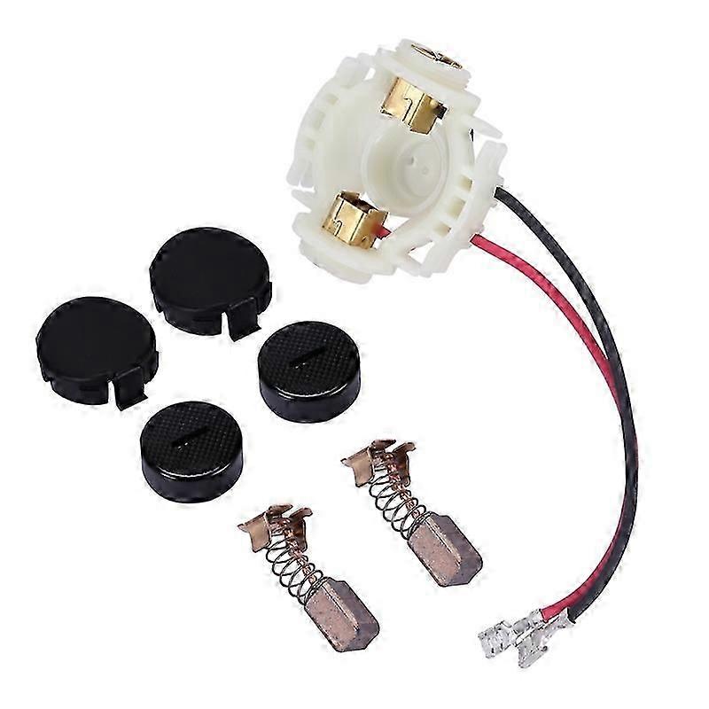 Ensemble balais de charbon + capuchons + couvercles + porte-balais pour modèles 638921-2 638448-2 CB430 BGA450 BGA452 BJS160 BJS161 DGA452REF GA400 NEUF