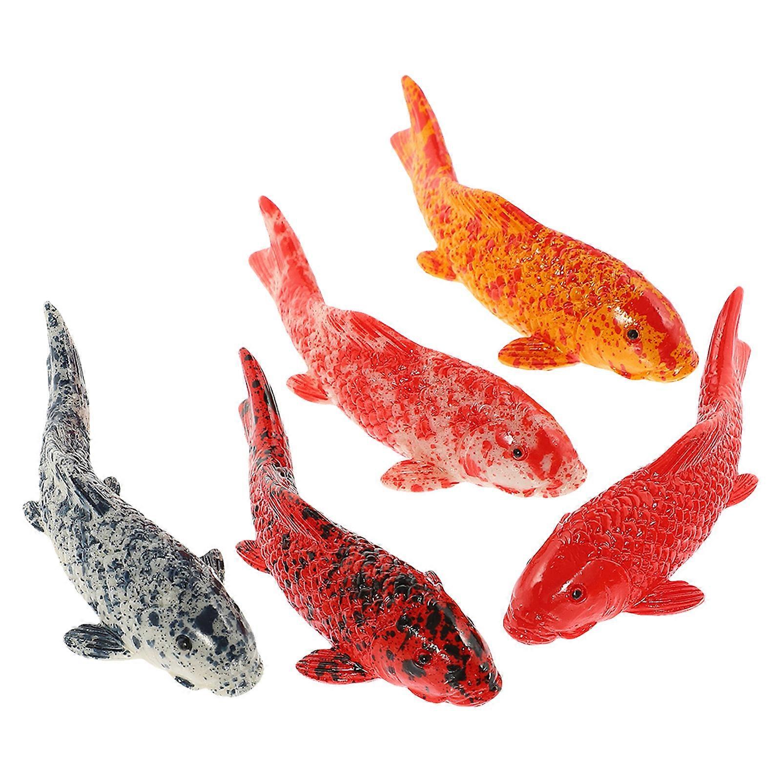 15 Pcs Assorted Shaped Artificial Decoration for Office Terrarium and Fish Tank