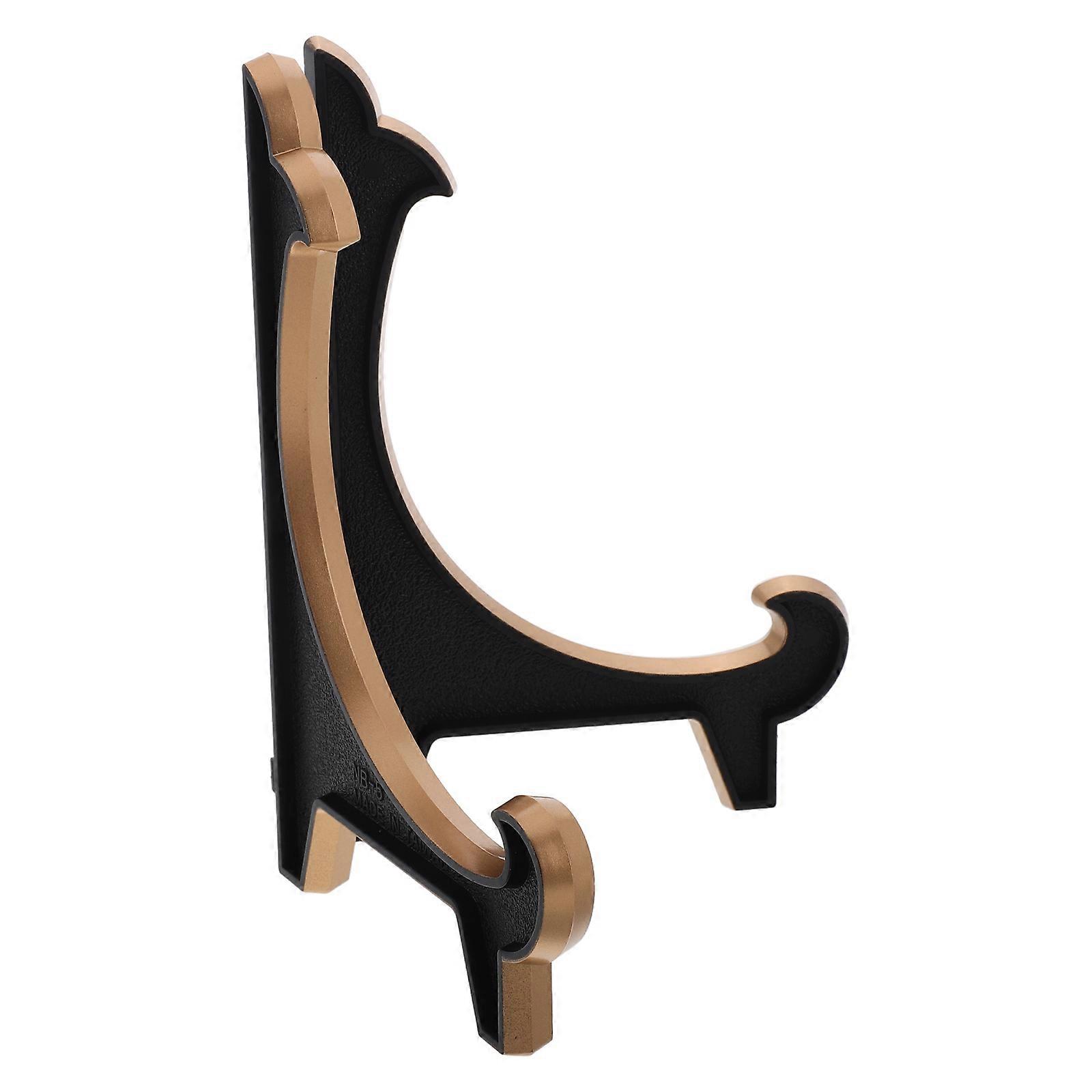 Easel Shape Picture Holder Stand Ideal For Showcasing Decorative Plates And Artworks 4 Pcs Lightweight And