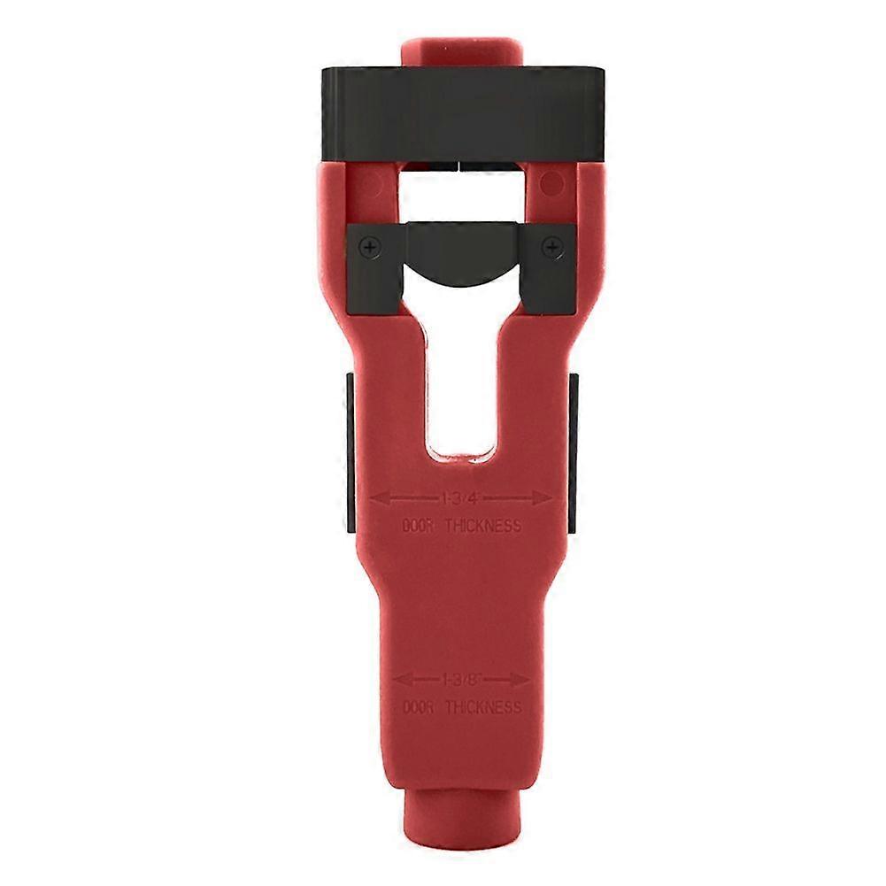 Door Latch Mortise Tool,Door Latch Installation Kit, Door Latch Tool for Use with 1-3/4In or 1-3/8In Thick Wooden Door C