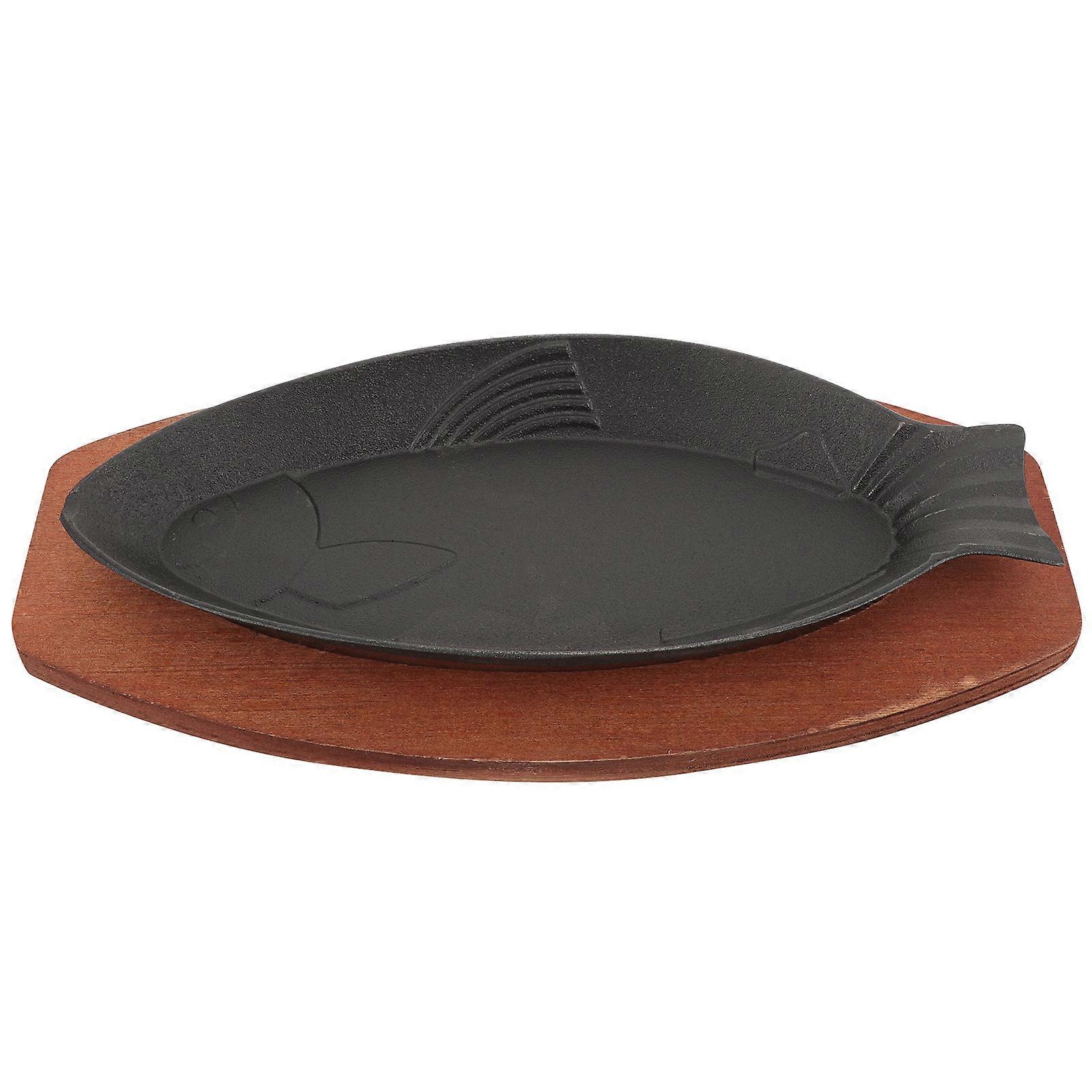 Fish Serving Tray Non-Stick Cooking Pan Convenient Roasting Cooking Pan