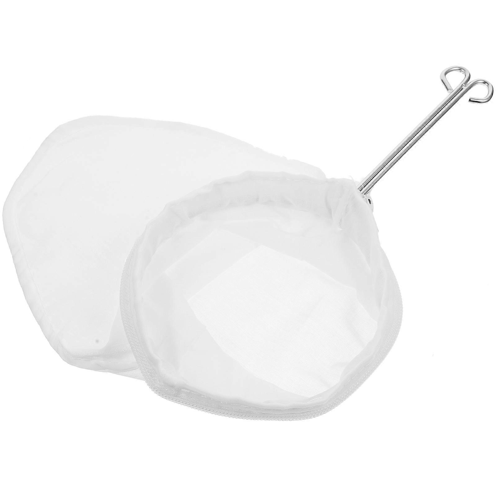 Metal Coffee Filter Strainer With Handle For Tea Lovers 13Cm Round Filtering 1Pcs