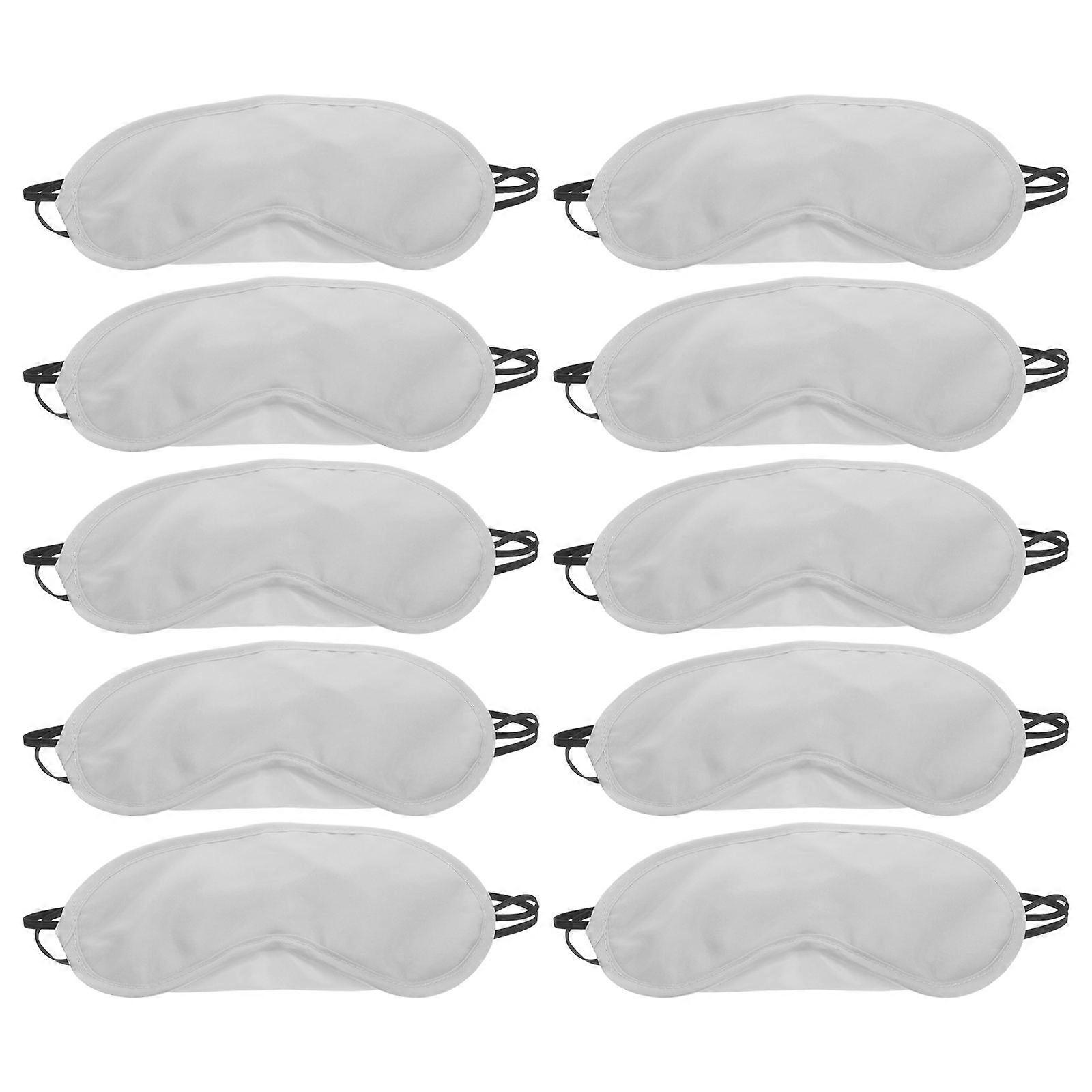 Polyester Sleep Mask Grey 80Pcs for Sleeping and Traveling Convenience