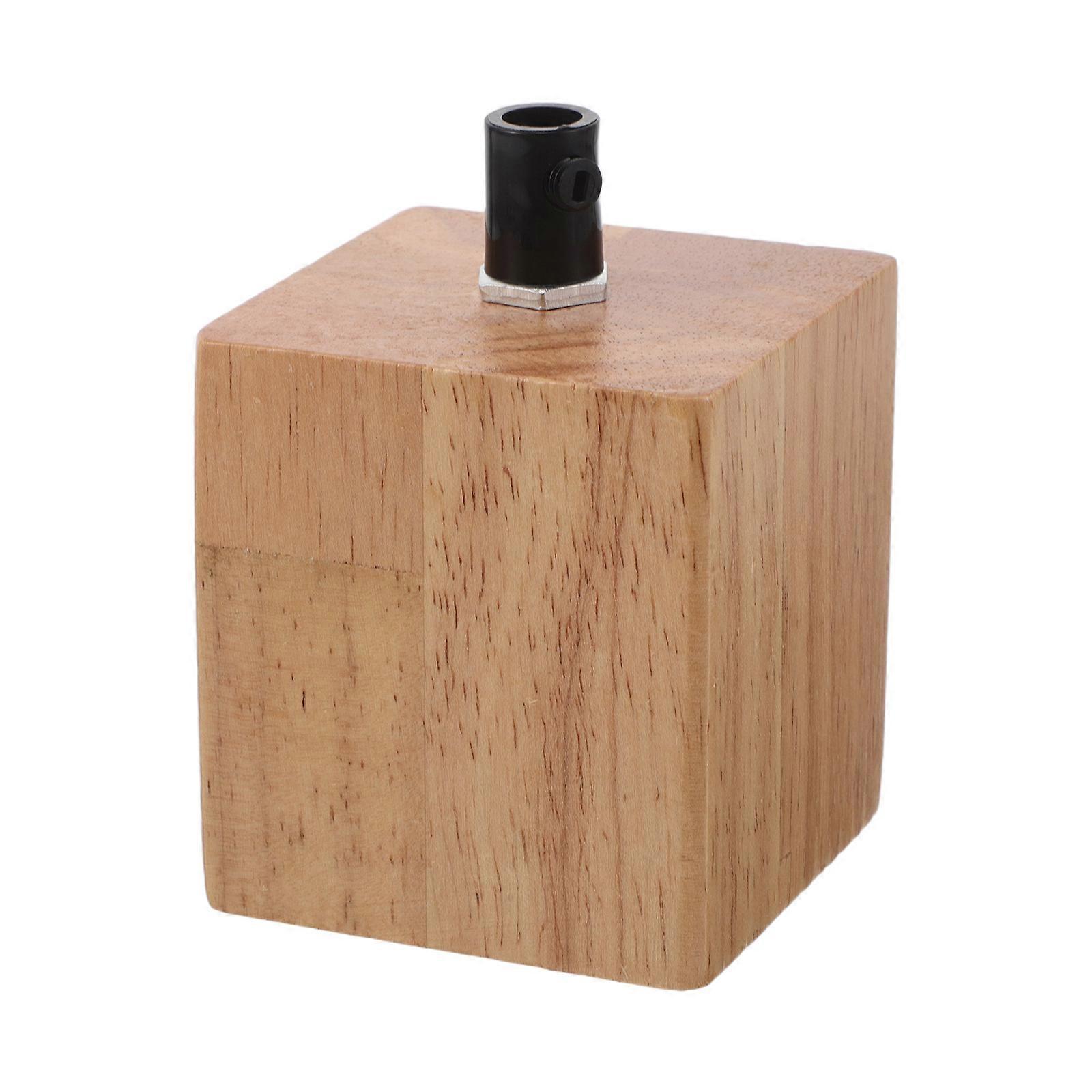 3Pcs Wooden Lamp Socket Holder for Pendant Light Base with E27 Socket