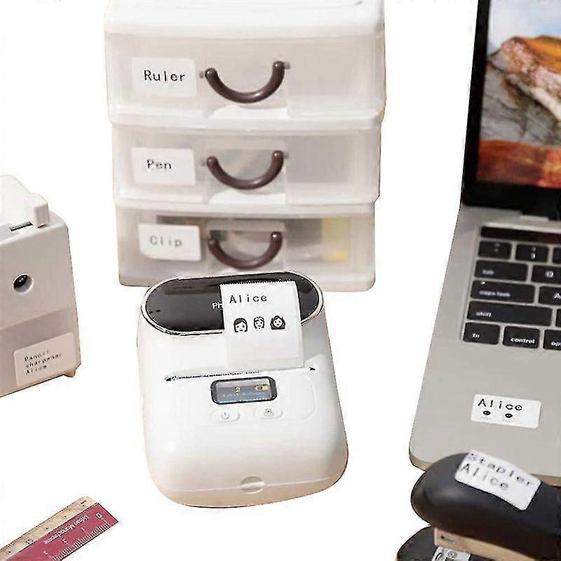 Minglan 3pcs 40x60mm Multi-purpose Square Self-adhesive Label For Phomemo M110 M200 Label Printer White Thermal Label