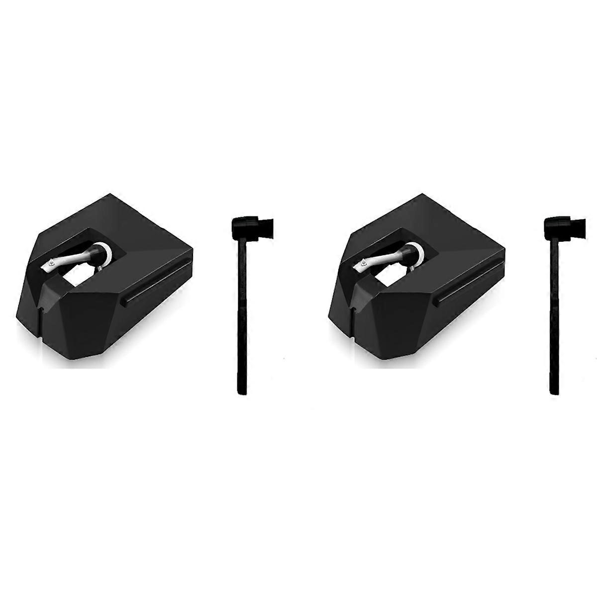 2X AT-VMN95E Record Player Needle for AT-VMN95E Series Stylus, Elliptical Turntable Needle for AT-LP