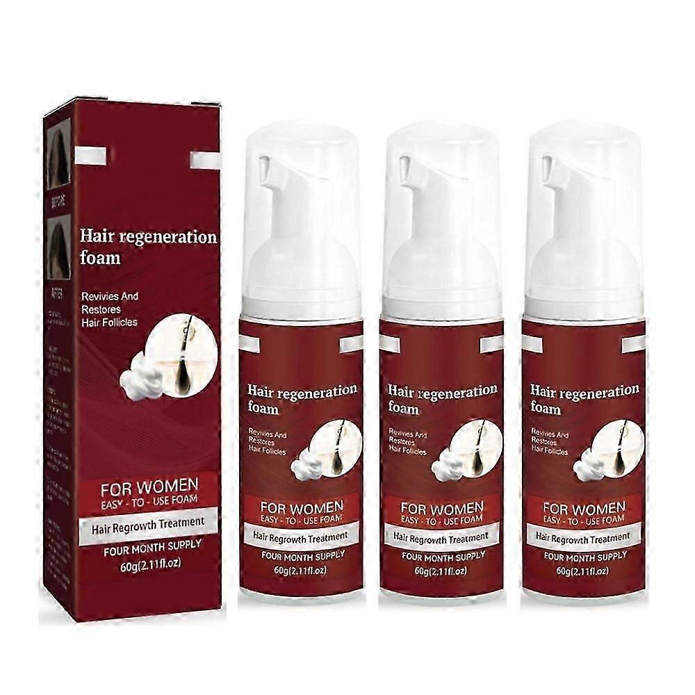 נשים פוני 5% קצף לשיער דליל ונשירת שיער, טיפול צמיחת שיער מחדש