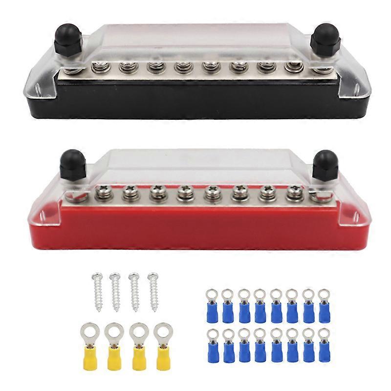 10 Way Screw Terminal Blocks 150A Busbar with Terminals