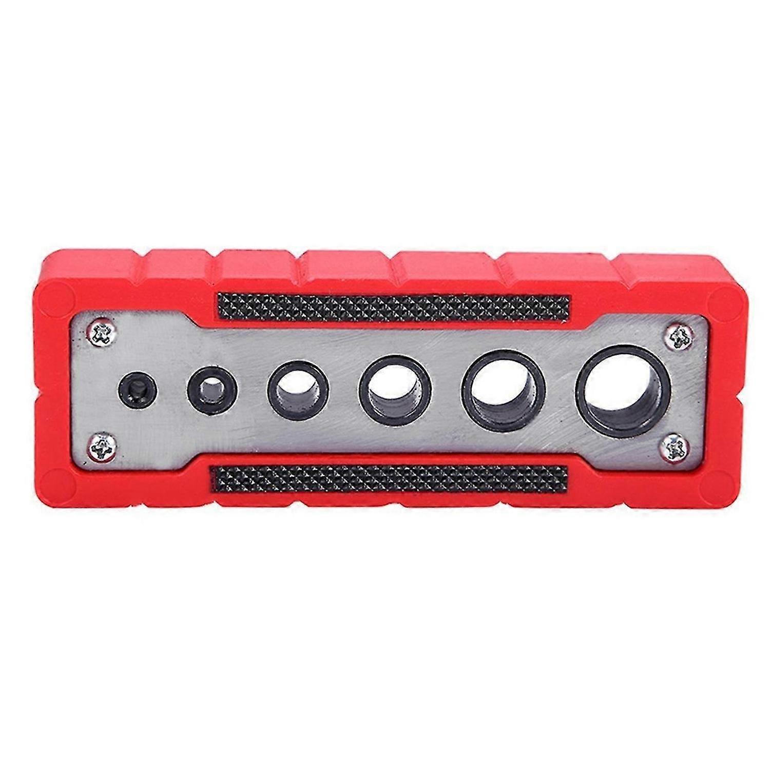 Multifunctional Hole Puncher 2-12mm Drilling Guide Locator Suitable for Round Rod and Plane Right An