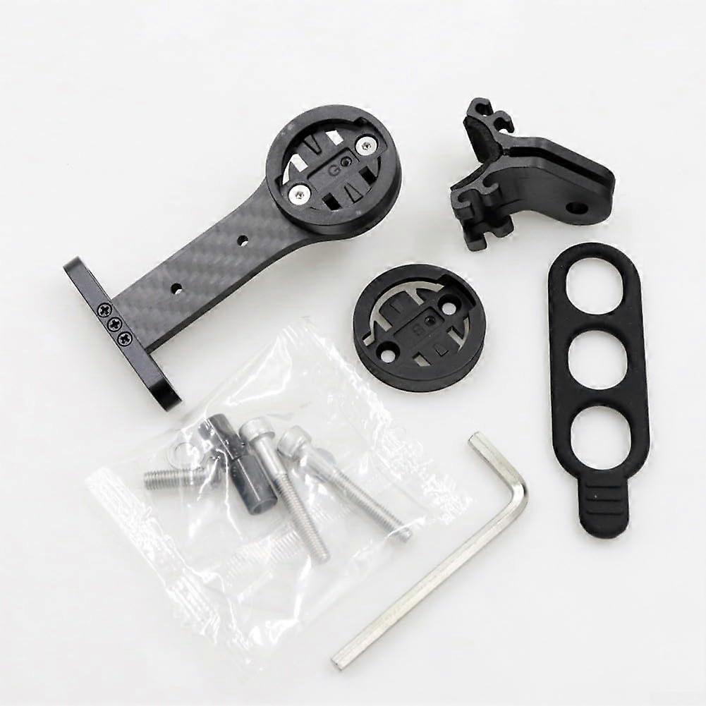 Carbon Fiber Mountain And Road Bike Handlebar Extension Mount With Camera Hook Black For Mountain Bikes Camera Mount
