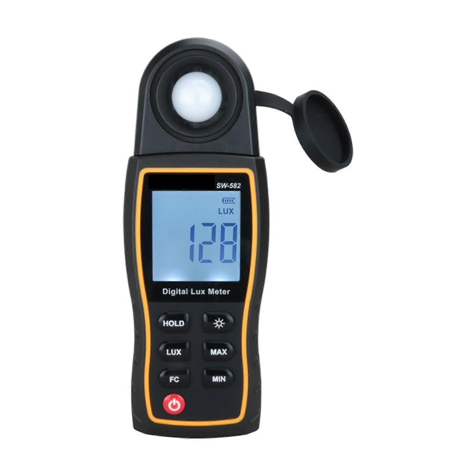 Digital Luxmeter Lux/FC Meter For Photography Hand Held Luminometer Photometer Illuminometer 200000 Lux Grow Light Tester