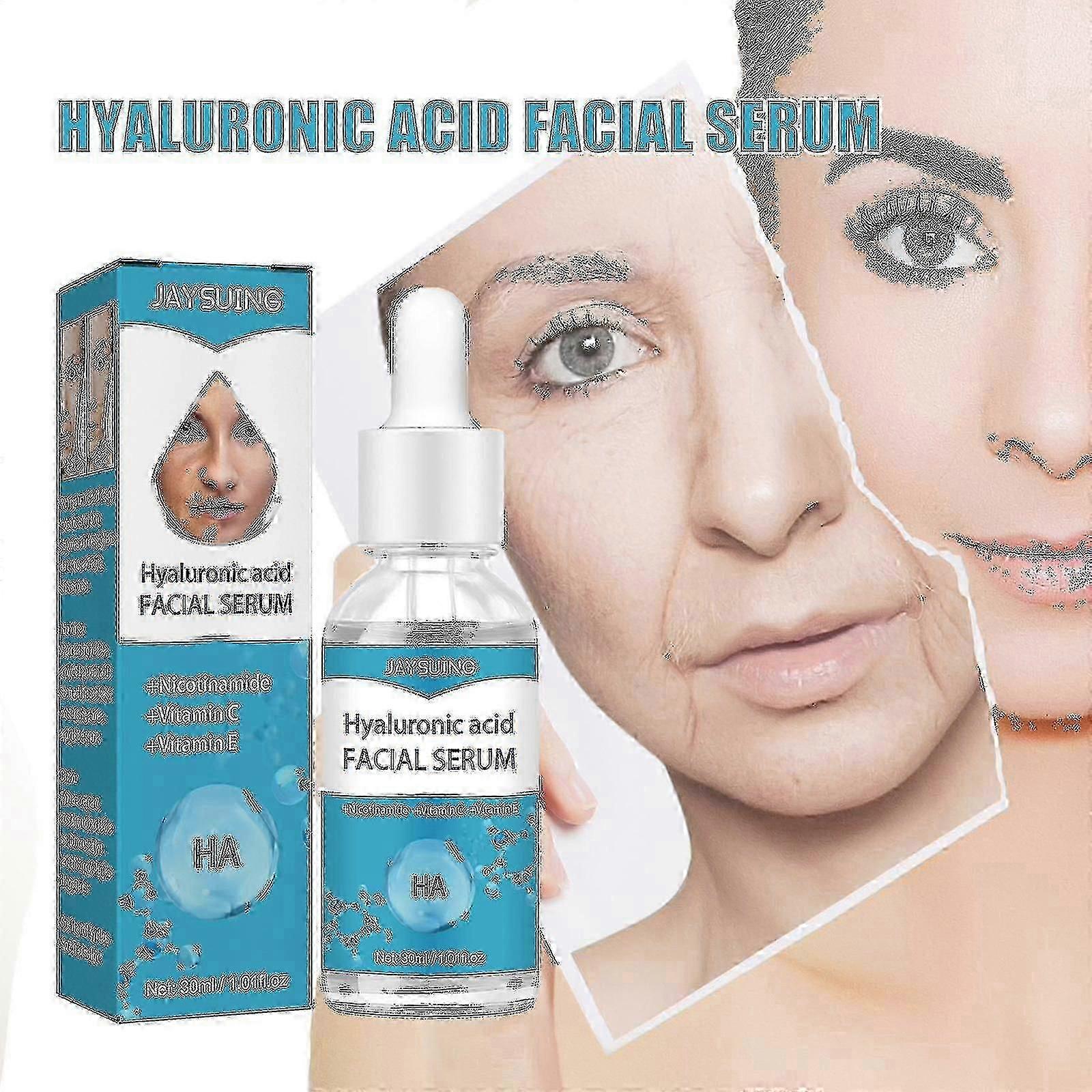 ジェイスヒアルロン酸フェイスセラム抗しわ肌アンチエイジング引き締め小じわ保湿と水分補給スキンケア