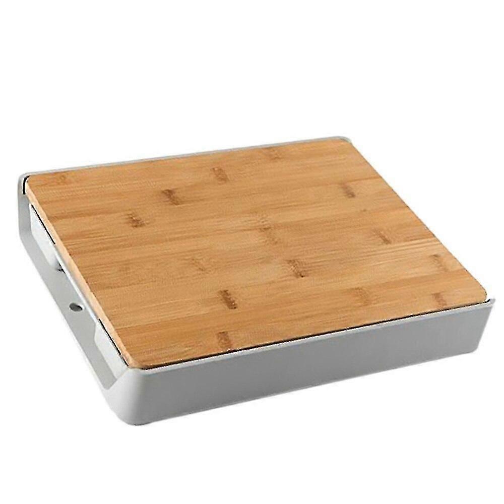 Multifunctional Bamboo Cutting Board Drawer Type Chopping Board Kitchen Tool|Chopping Blocks