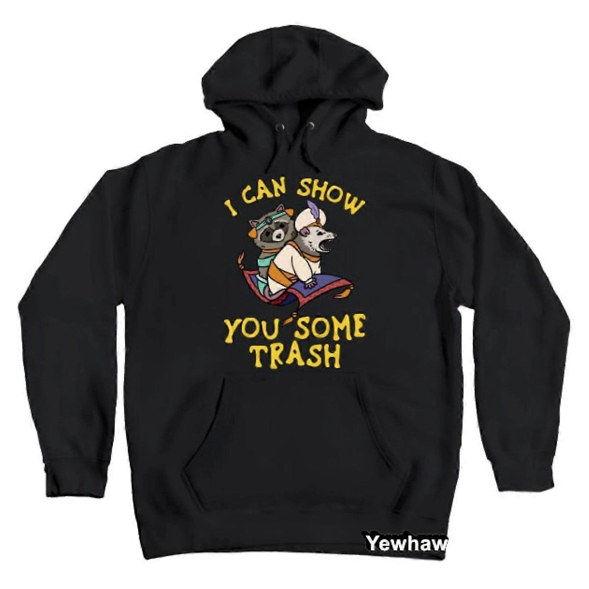 raton laveur Je peux vous montrer un sweat à capuche trash