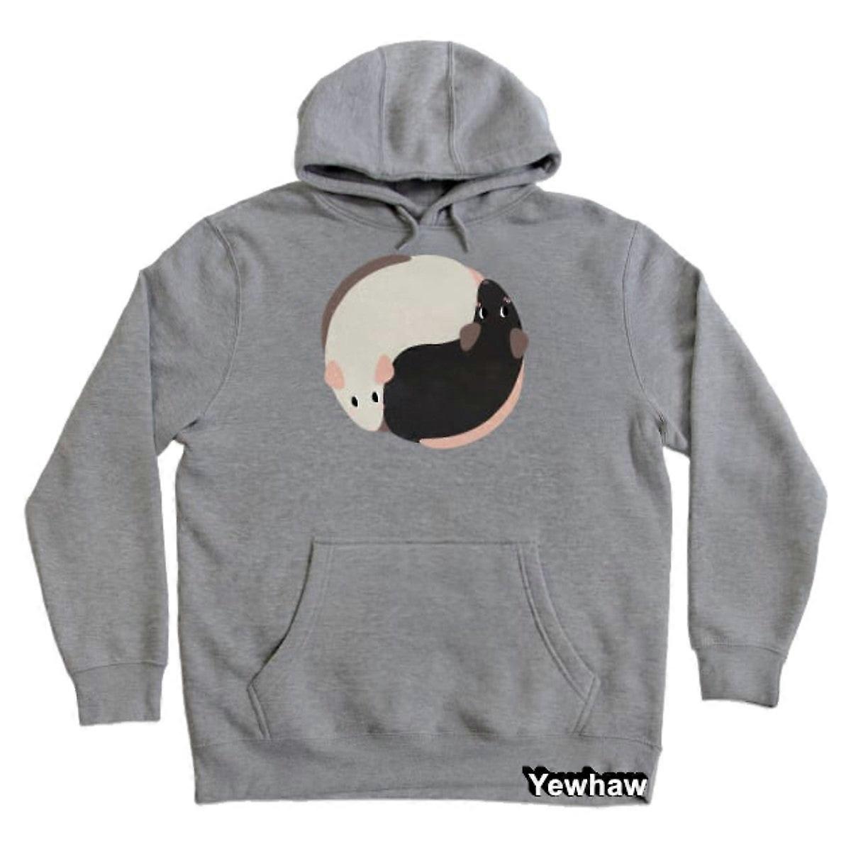Yin Yang Rats Hoodie