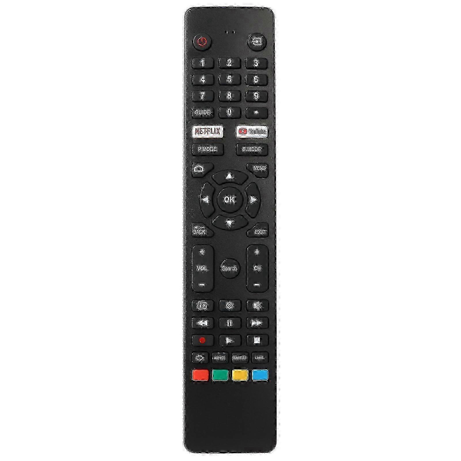 Remote Control Replacement for VEON Polaroid Smart LCD LED TVs - Voice Function-Free for Immediate Use Without Delay