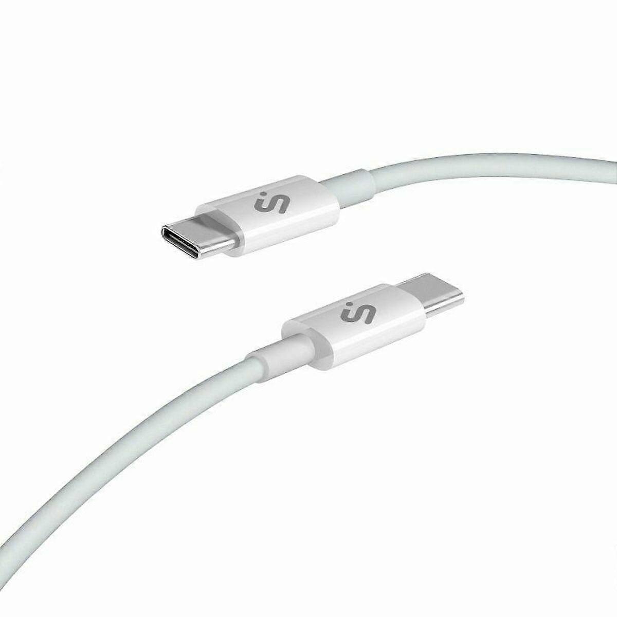 USB-C to USB-C Cable Subblim PLUS Black 1 m